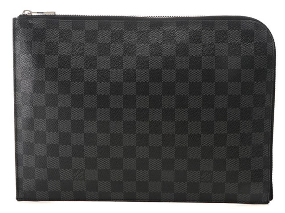 LOUIS VUITTON Pochette Jour Damier Graphite Black